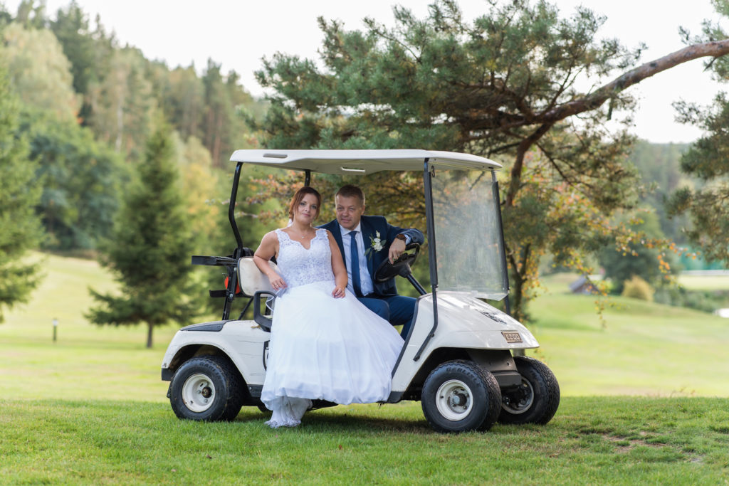 Jana a Milan svatba Golf Club Ještěd