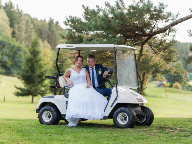 Jana a Milan svatba Golf Club Ještěd